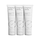 Enlighten White - Fluorid aufhellende Zahnpasta, 75 ml - Zahnschmelzschutz und Zahnaufhellung, für gesunde und strahlend weiße Zähne, von Zahnärzten empfohlen - 3 Stücke