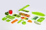 Nicer Dicer Plus- 13 tlg. grün TV Set. - NEU - Original - Genius inkl. 1 Profi-Schäler & Rezeptheft - 13 Teile