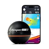 Deeper Smart Sonar Pro+ 2 Fischfinder Echolot – mit Tiefenmesser und GPS-Sender | Angeln im Kajak, Boot oder beim Eisangeln | mit kostenloser App