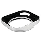 Haoge LH-ZV06P Bajonett-Gegenlichtblende für Carl Zeiss Distagon T 21mm f2.8 ZM, C Biogon T 21mm f4.5 ZM, 25mm f2.8 ZM, 28mm f2.8 ZM, C Sonnar T 1.5/50 50mm f1.5 ZM Hollow Out Entworfen