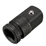 sourcing map 1/2 Zoll (F) bis 3/4 Zoll (M) Laufwerk Anprall Steckdose Zwischenstecker, CR-MO de