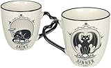 Alchemy England Saint und Sinner Becher-Set Unisex Tassen-Set schwarz/weiß
