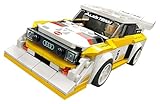 LEGO 76897 Speed Champions 1985 Audi Sport Quattro S1 Rennwagenspielzeug, mit Rennfahrer Minifigur, Rennwagen Bauset