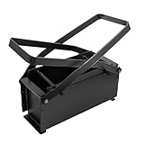 Qussse Papierbrikettpresse, Papierpresse für Briketts Brikettpresse für Holzspäne Paper Log Briquette Maker für Büros und Haushalte, 33x15x13cm