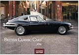 British Classic Cars Kalender 2026 – Wandkalender | Fotokalender Englische Oldtimer 35x50cm Großformat - Eleganz der Britischen Oldtimer