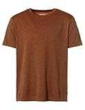 VAUDE Essential T-Shirt für Herren in Kumquat, Größe XL – Schnelltrocknendes & pflegeleichtes Sport Shirt, Atmungsaktives Outdoor T-Shirt mit Rundhals, Ideal für Fahrradreisen, Wandern & Trekking