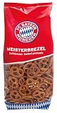 FC Bayern München Mini Brezeln – 300g – Laugengebäck & Salzbrezeln – Perfekter Snack für Fußballabende, Partys & Kindergeburtstage – inkl. Naschwerk® Sticker