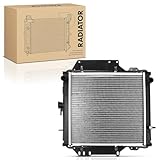 Frankberg Kühler Wasserkühler Motorkühler Schaltgetriebe Kompatibel mit Samurai SJ 1.0L 1.3L 1988-2004 SJ 410 OS 1.0L 1981-1991 SJ 413 OS 1.3L 1984-1990 Replace# 1770083002