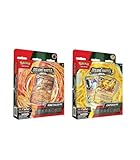BANDAI Pokémon-Sammelkartenspiel: Deluxe Ninetales Kampfdeck, Verschiedene Modelle (Spanisch), Wagen Sie es, das Pokémon-Kartenspiel zu beherrschen: Elektrische Duelle, PC50466, Mehrfarbig
