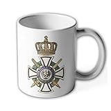 Tasse Ritterkreuz mit Schwertern Königlicher Haus-Orden von Hohenzollern#35866