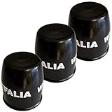 Impulse Innovation Kugelkopfschutz Westfalia Ø50 mm | Schutzkappe Anhängerkupplung | Schwarz | Kunststoffabdeckung für PKW & Transporter