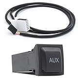 Adapter Universe AUX Einbau Buchse Adapter Kabel passend für VW Radio RCD 510 310 300 210 RNS 510 315