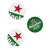 Heineken Bierdeckel - stylische Untersetzer, Bedruckt Logo