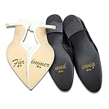 Aufkleber Set für Hochzeitsschuhe Schuhsticker Hochzeit Trauung Schuhe Heiraten Sticker Folie Selbstklebend Sprüche Symbole (Gold Glanz, K118 Für immer und ewig)
