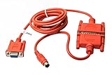 vhbw PLC Programmierkabel RS232, RS422, Mini-DIN kompatibel mit Mitsubishi Melsec FX, FX0N, FX1N, FX2N, FXOS, FX1S, A-Serie