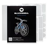 Blackshell® Fahrrad Schutzfolie transparent - Aufkleber Fahrrad für z.B. Trekkingrad, MTB, Rennrad oder E-Bike - 21-teiliges Set Fahrrad Aufkleber Rahmen