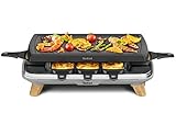Raclette Tefal Gourmet 8 coupelles profondes 3 en 1 1350 W Gris