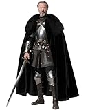 keland Wikinger Fell Umhang Herren Mittelalter Game of Thrones Kostüm für Halloween (Schwarz)