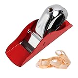 Handhobel Holzhobel, Hobel,Handhobel,Holzhobel,Handhobel Holz,Hobel Holz,Metall Handhobel aus SK5-Stahl, Verstellbar und Ergonomisch, Ideal für Holzbearbeitung
