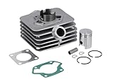 Set: 50ccm-Standardzylinder komplett mit Ø 38mm Kolben - 60km/h - für S51, KR51/2, SR50