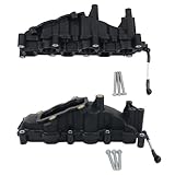 Flynsu 2x Ansaugbrücke Saugrohr Kompatibel mit A4 A6 A8 Q7 T0uareg 2.7 3.0 TDI 059129711CK 059129712BL