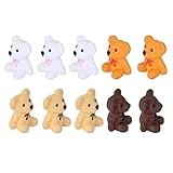 Sharplace Mikro Landschaft Mini Tier Figuren, Set/10Stück - Bär