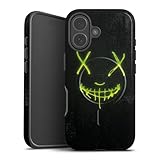 Magnetische Hülle kompatibel mit Apple iPhone 17 Handyhülle für MagSafe Outdoor Case in matt David Bost Neon YouTube