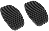 JOVERI Bremskupplungspedal-Pad-Abdeckungen, 2 Stück, for FIAT Barchetta 500 Brava Bravo Doblo Albea Punto Fiorino Palio Marea, for Lancia, Pedalschutz für Kraftfahrzeuge