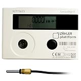 Wärmezähler Eichung 2025 Wärmemengenzähler WMZ SensoStar E Einstrahl Kompakt Nenndurchfluss Qn 1,5 m³/h, Anschluss 3/4 Zoll, Baulänge 110 mm, Temperaturfühler Ø 5,0 mm