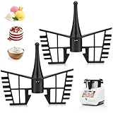 2 Stück Schneebesen mit Schmetterling Rühraufsatz für Monsieur Cuisine Connect und Smart, Monsieur Cuisine Zubehör Schmetterlingsrührer Küchenmaschine Ersatzteile zum Schlagen von Sahne und Eiweiß