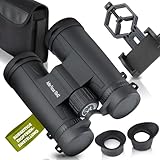 Adler Focus Fernglas 10x42 für Erwachsene, Eagle-Eye-Technologie, 18mm HD Augenmuschel, BAK4+FMC, Feldstecher, für Brillenträger, Reisen, Wandern, Jagd, Perfekt für Brillenträger!
