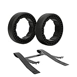 arlveke Quick Release Sports Drift Tires Kompatibel mit Segway Ninebot S MAX selbstbalancierenden Scootern und Ninebot Gokart Pro Kart Ersatzzubehör