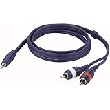 DAP Audio Stereo Mini Jack to 2 RCA Connector 150cm