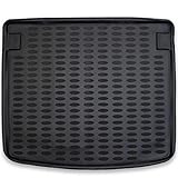 ELMASLINE 3D Gummi Kofferraumwanne für VW Caddy 4 2015-2020 (Passt Nicht in Maxi oder Life) | Kofferraummatte Kofferraumabdeckung Zubehör