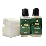 KERALUX Lederpflegeset von LCK Imprägnierung und Lichtschutz. Je 150 ml Reiniger und Pflege.Sehr gut für Longlife Leder geeignet