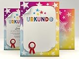 Urkundenpapier "Best Kids" | für Kinder und Jugendliche | für Urkunden Zertifikate | DIN A4 190g/qm | kostenlose Druckvorlagen | certificate paper | Blanko Urkunde (50)