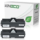 2 Toner kompatibel mit Kyocera TK170 TK-170 für Kyocera Ecosys P2135DN FS-1320DN FS-1370DN 1T02LZ0NL0 - Schwarz je 7.200