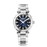Michel Herbelin Herren Analog Schweizer Quarzwerk Uhr mit Edelstahl Armband 12288B15