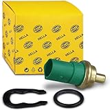HELLA 6PT 009 107-141 Sensor, Kühlmitteltemperatur - 12V - 4-polig - gesteckt - mit Dichtung - mit Sicherungsring
