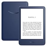 Der neue Kindle (2022) – Der bisher leichteste und kompakteste Kindle, jetzt mit hochauflösendem 6-Zoll-Display mit 300 ppi und doppelter Speicherkapazität | Ohne Werbung | Blau