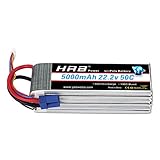 HRB LiPo Akku Pack 5000mAh 22.2V 50C 6S mit EC5 Stecker für Align Gaui KDS elyq trex-550 600 Airplane Jet Boat