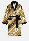 Versace Bademantel I Love Baroque, Größe:XXL, Farbe:Black/Gold