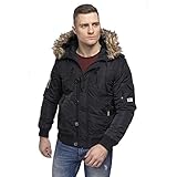 Lonsdale London Jarreth Männer Winterjacke schwarz L 100% Polyester Streetwear