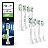 Philips Sonicare W2 Optimal White, Original Ersatzbürstenköpfe, Weiß, 8er-Pack, HX6068/87