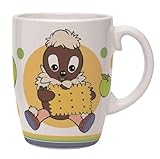 Porzellan-Tasse "Pittiplatsch": in Geschenkbox, Kindertasse, Tasse, Pitti, Sandmann, Moppi, Schnatterinchen, Schnatti, Keks