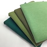 Bio-Bündchen Paket | 4 x 50 cm bzw. 5 x 50 cm| verschiedene Farbkombis | 8,95 €/m (Grüntöne)