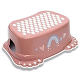 Kinderhocker TÜV Rheinland geprüft! Kinder Toilettenhocker mit Anti-Rutsch Beschichtung für Stabilität. – Kinder Hocker