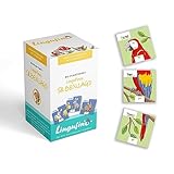 DIALOG TOYS - Bildkarten Set Lingufinos Silbenjagd - 64 liebevoll illustrierte Bildkarten zur Sprachförderung mit Lingufino - für Kita, Logopädie, Vorschule und Zuhause