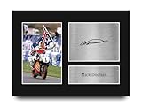 HWC Trading Mick Doohan Honda MOTO GP Geschenke Gedrucktes Signiertes Autogramm Foto für MotoGP Fans - A4