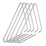Luxshiny 5 Stück Multifunktionale Kleiderbügel aus Aluminium rutschfeste Hosen und Deckenbügel Offene Dreiecksform für Schrankorganisation Silber für Hosen und Kleidungsstücke
